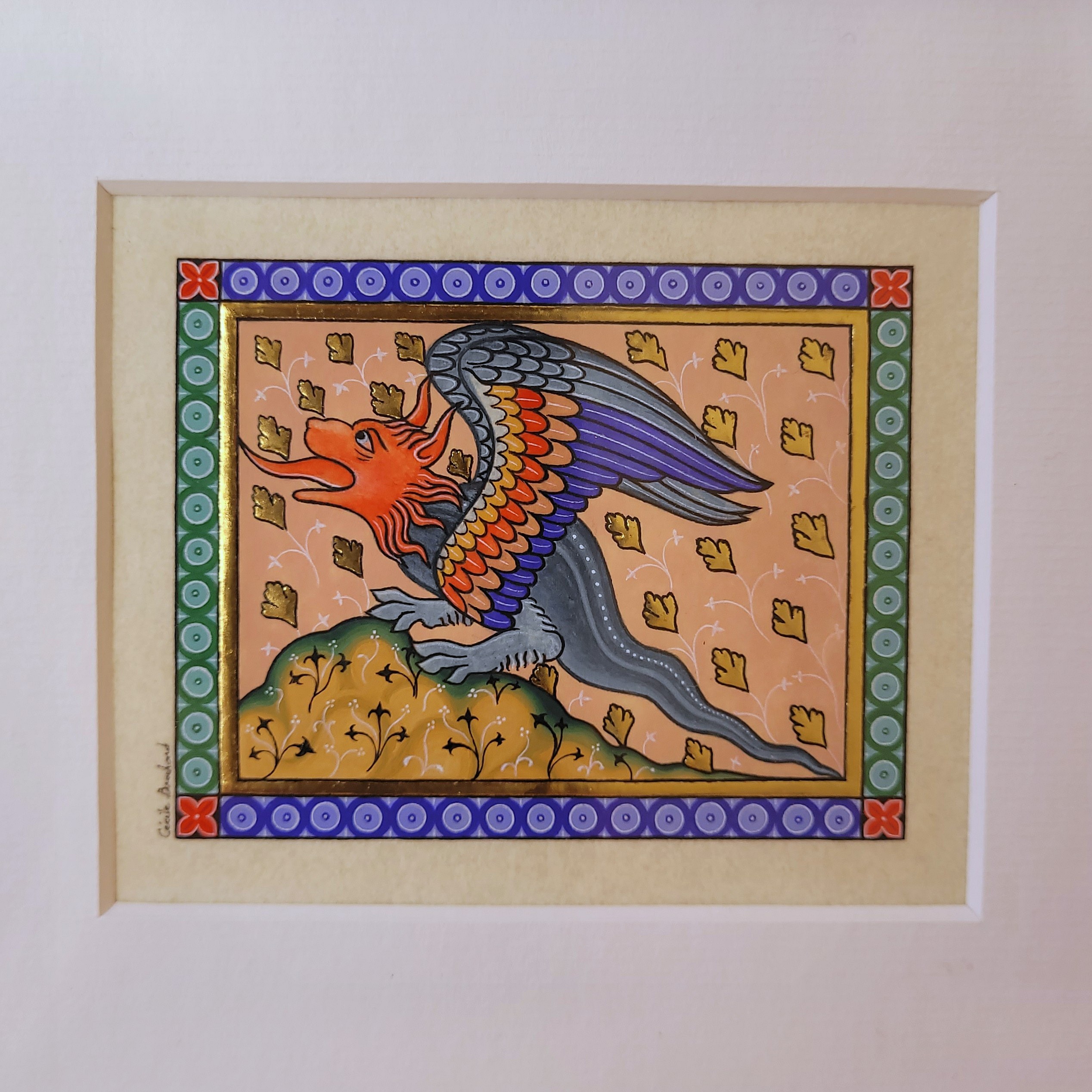 Bestiaire m&eacute;di&eacute;val : Dragon