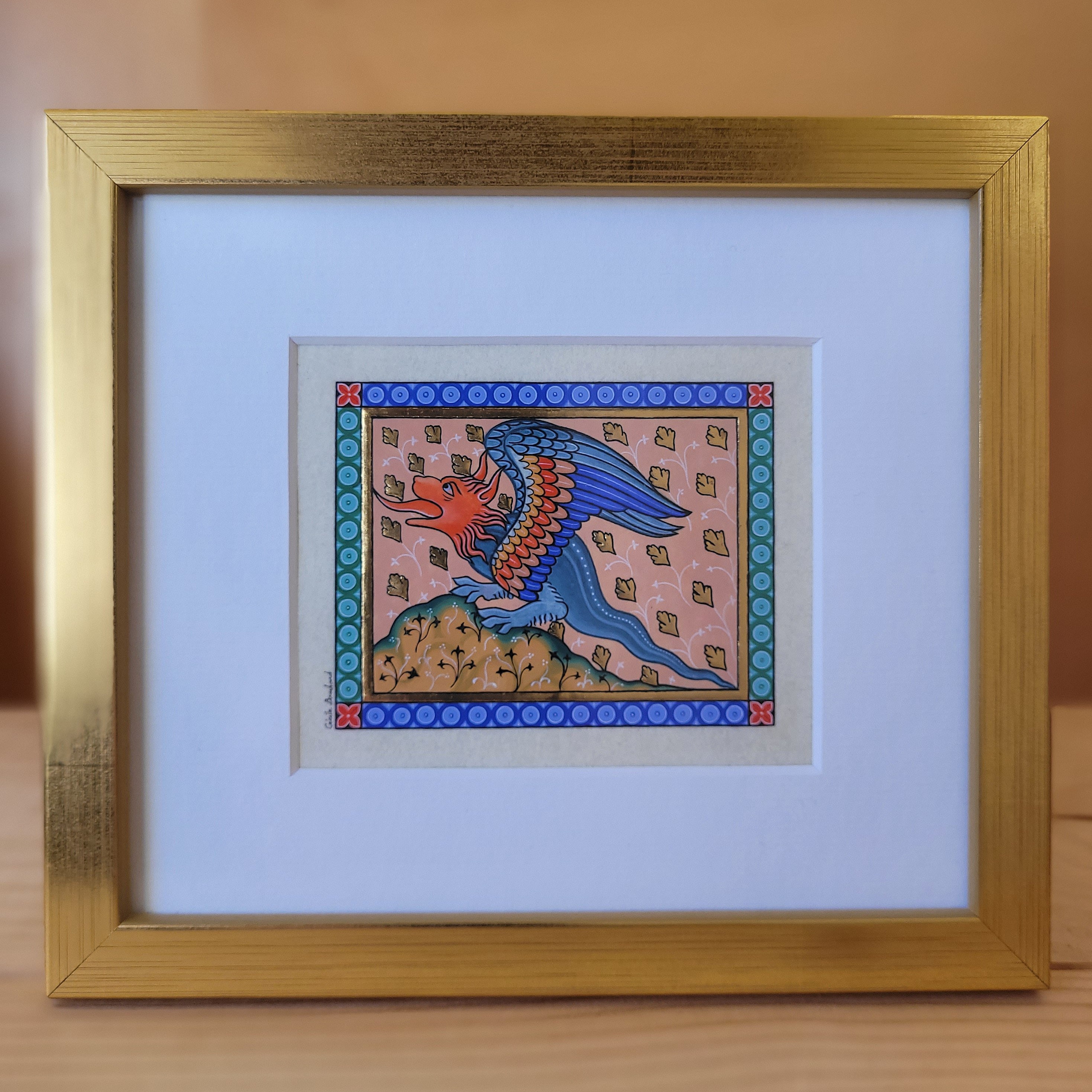 Bestiaire m&eacute;di&eacute;val : Dragon