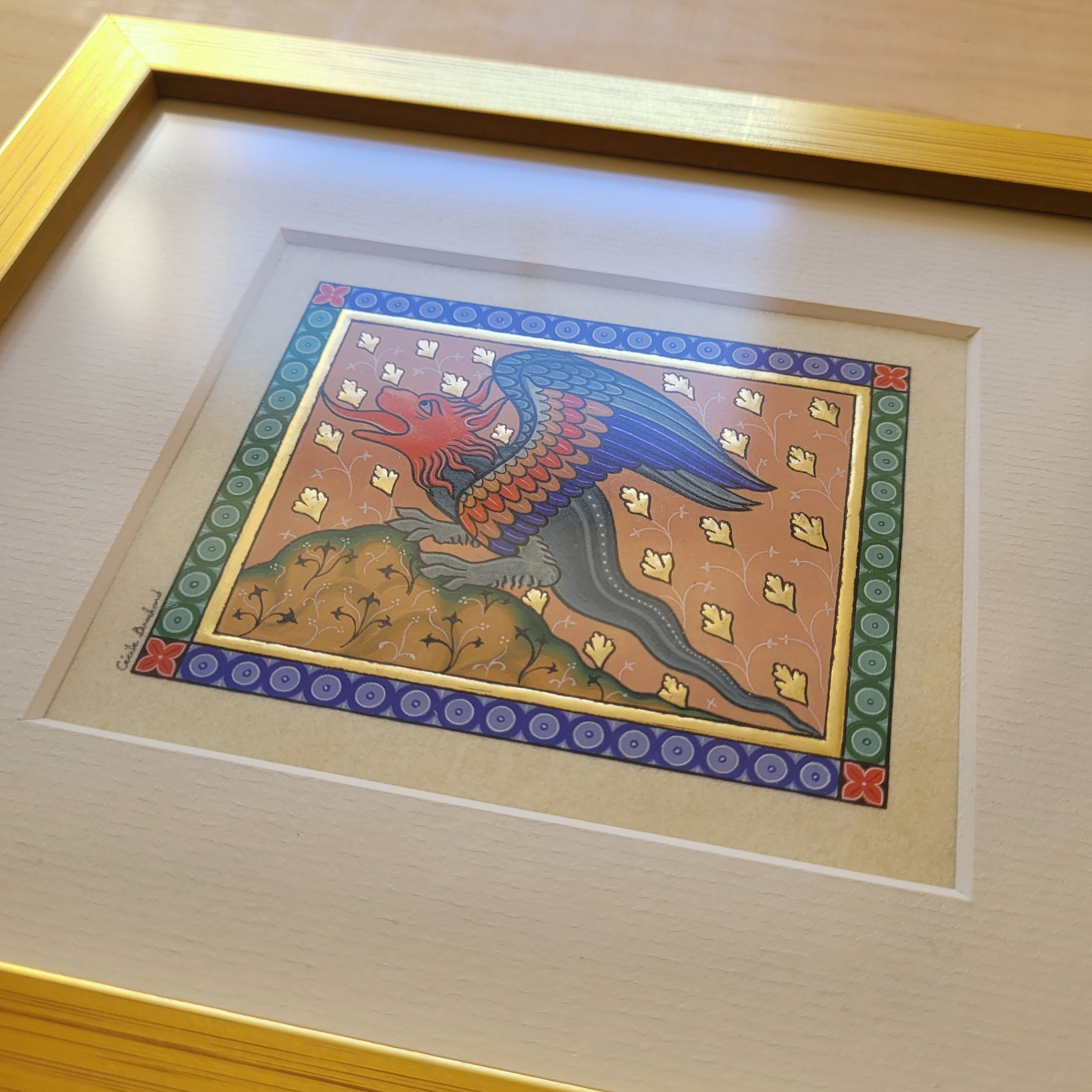 Bestiaire m&eacute;di&eacute;val : Dragon