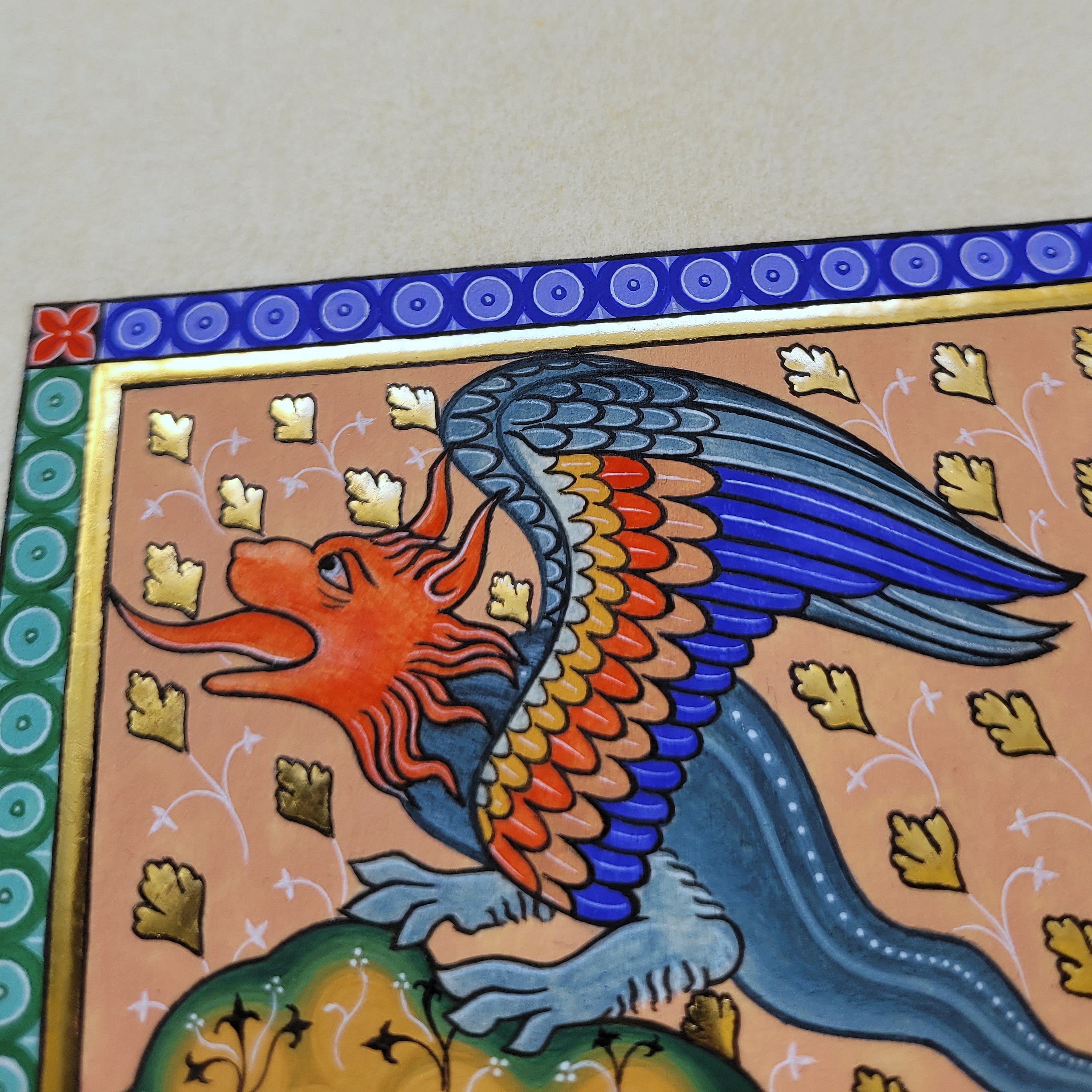 Bestiaire m&eacute;di&eacute;val : Dragon