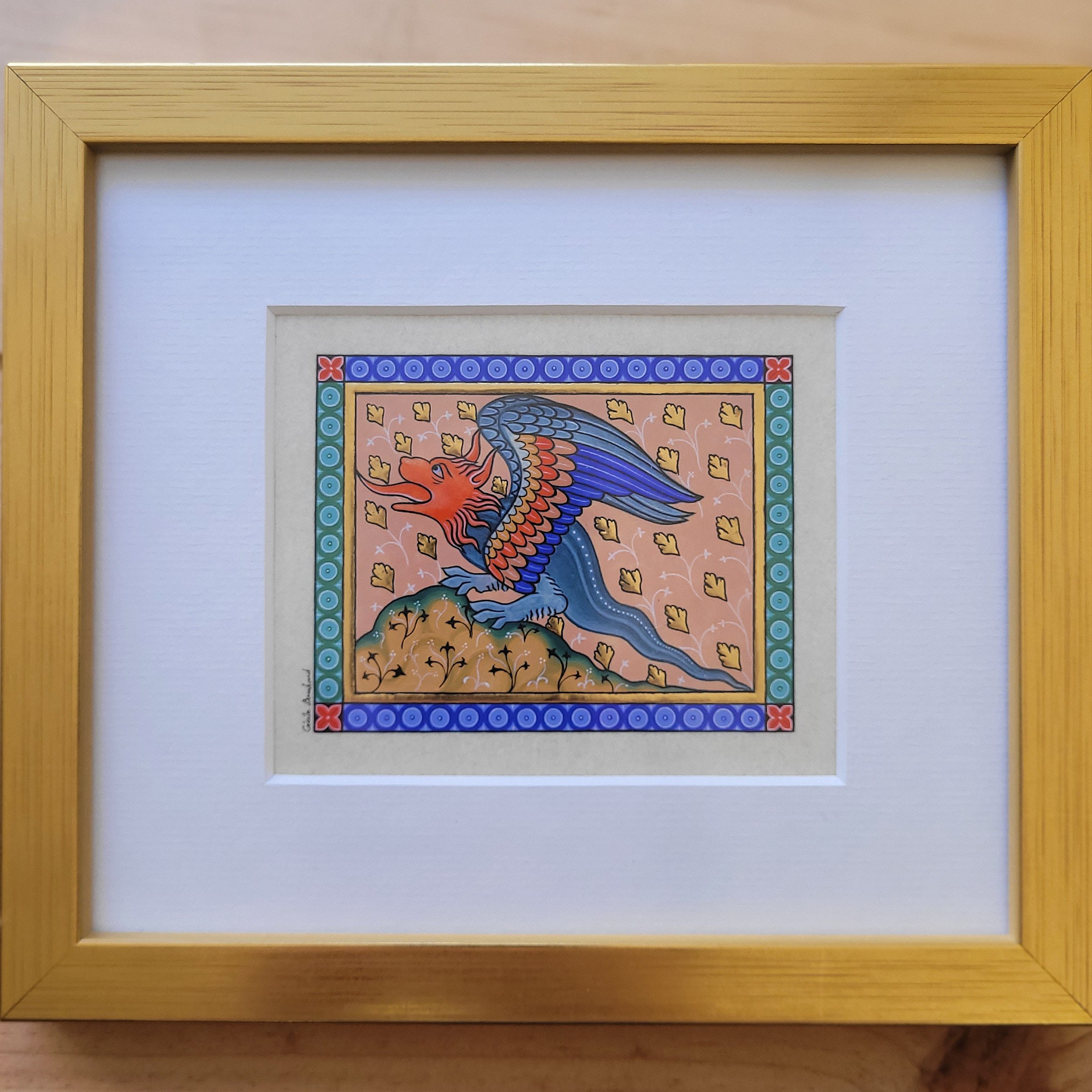 Bestiaire m&eacute;di&eacute;val : Dragon