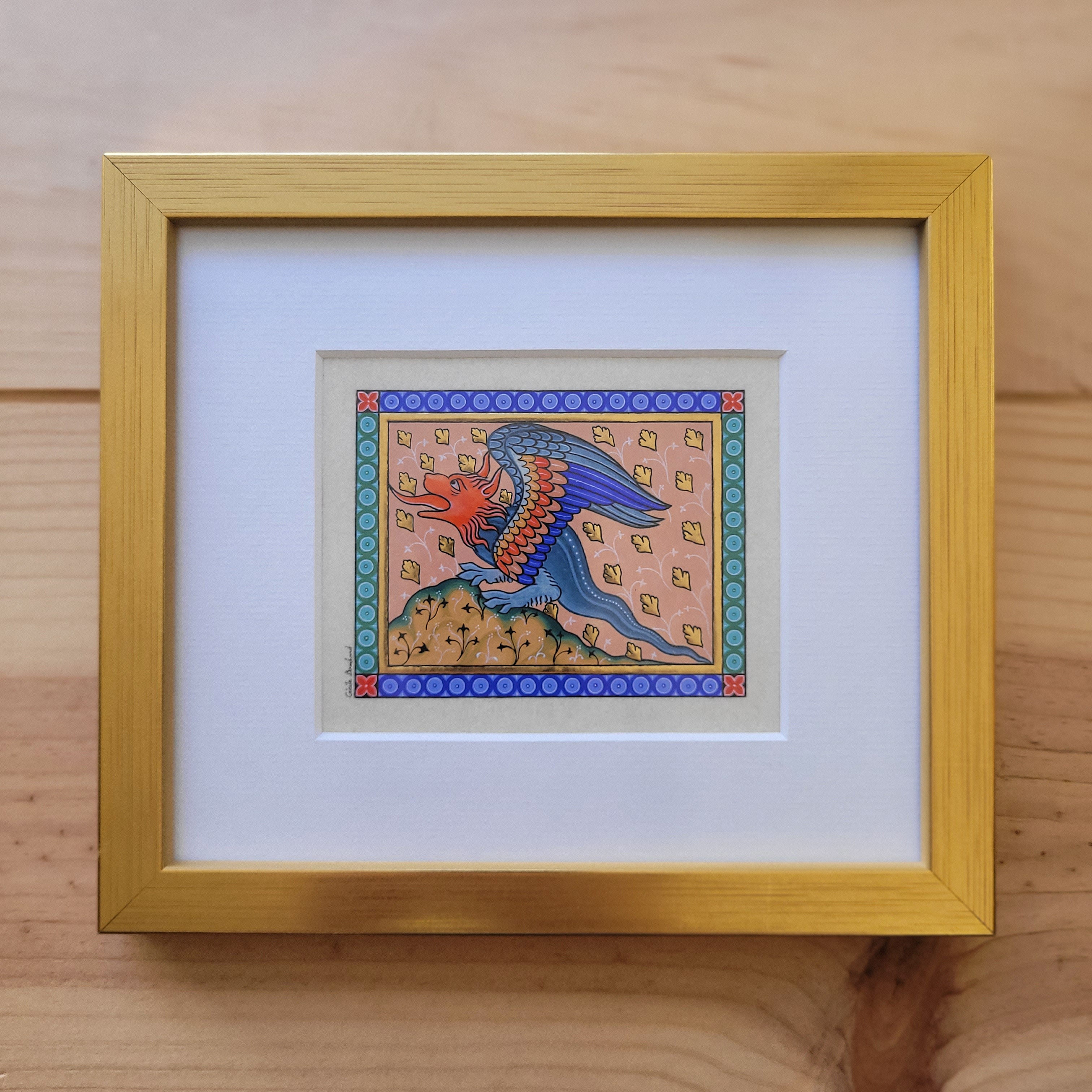 Bestiaire m&eacute;di&eacute;val : Dragon