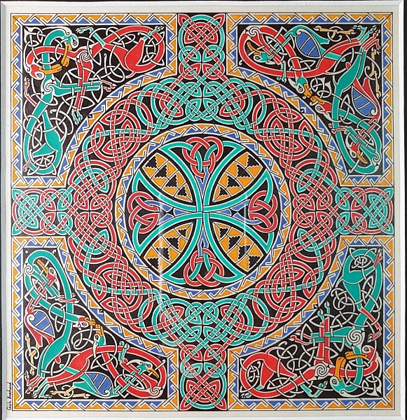 Innrammet &oslash;y (keltisk) belysning