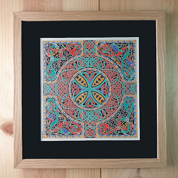 Innrammet &oslash;y (keltisk) belysning